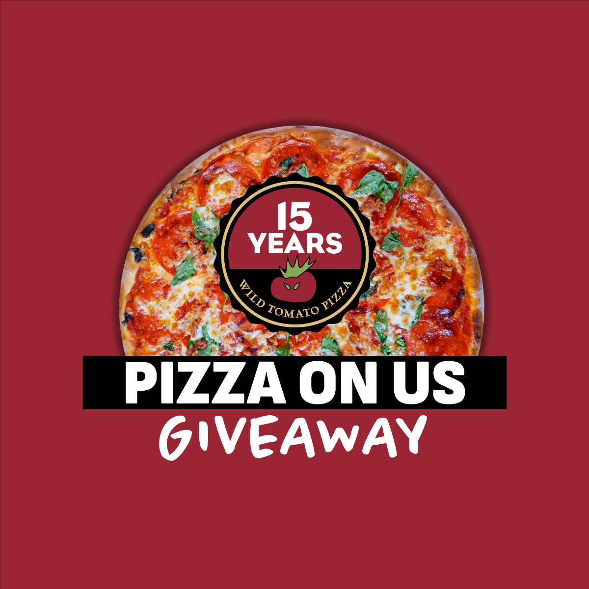 Pizza on Us Giveaway